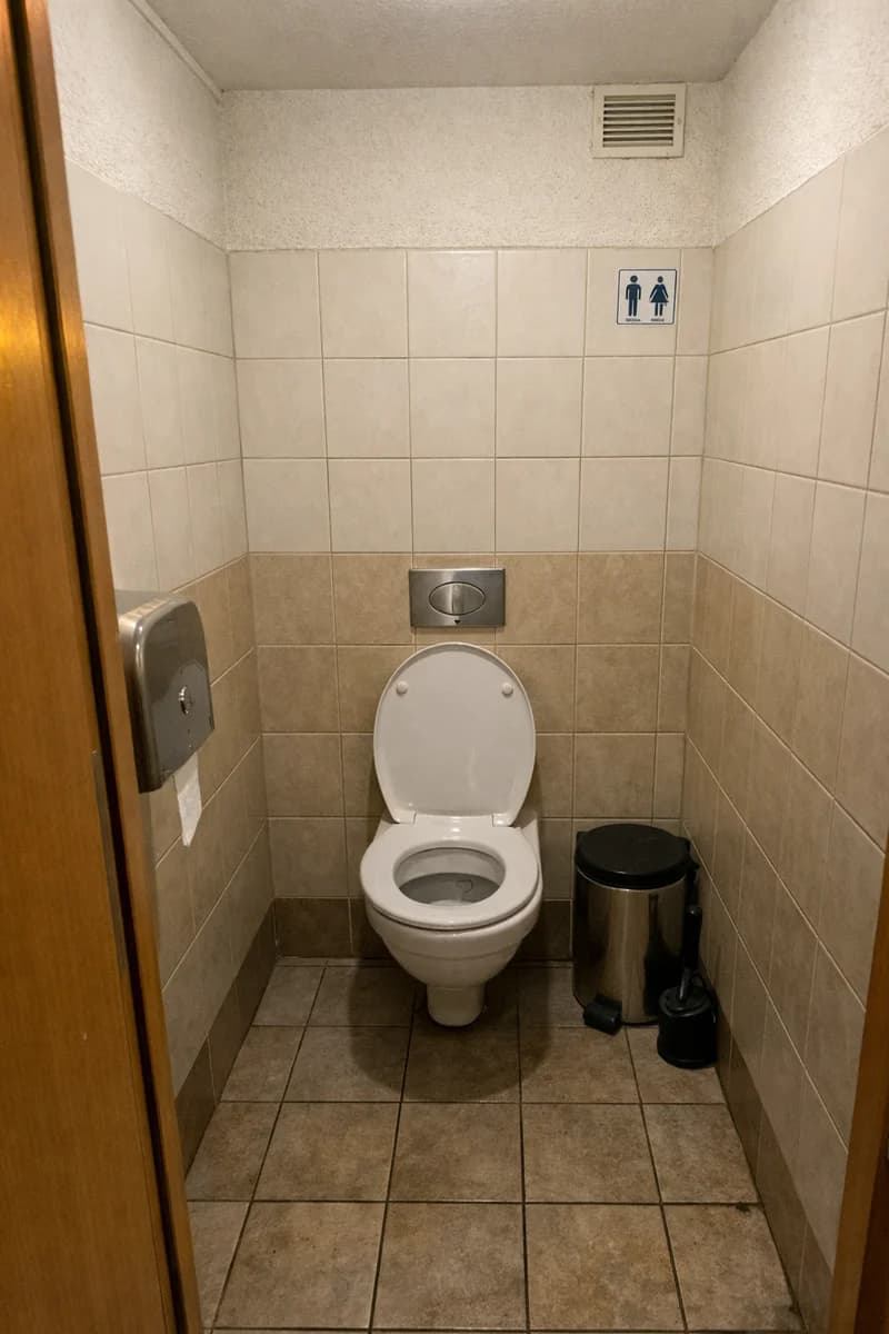 Public WC — Olšanské hřbitovy ( vchod )