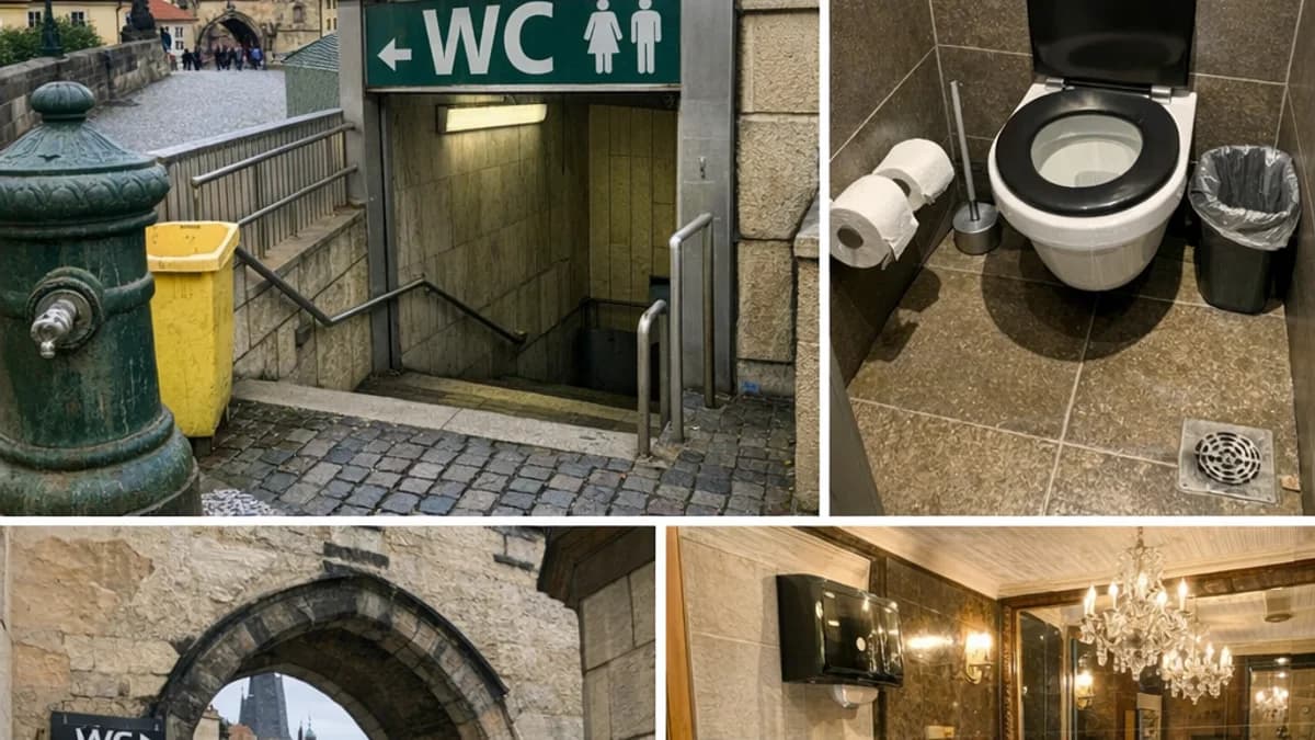 Nejlepší toalety v Praze pro turisty: 10 nejlepších míst, o kterých byste měli vědět