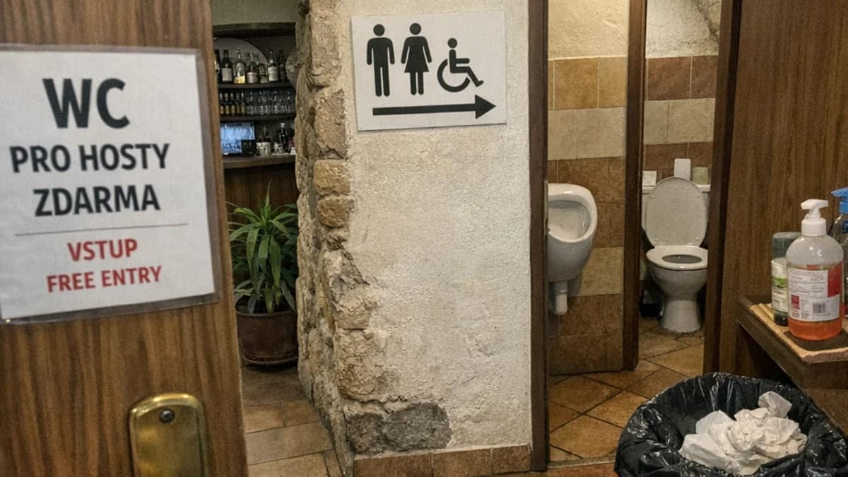 Vaše zákonné právo: bezplatný přístup na toalety v českých restauracích