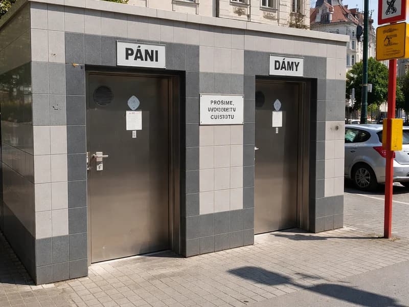Public Toilet – Nádražní, Brno-město (near Hlavní nádraží)
