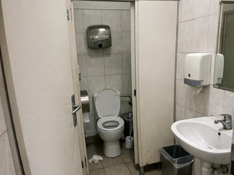 Photo of a Public public toilet in Wenceslas Square, Prague, Czech Republic. Verified hygiene and…