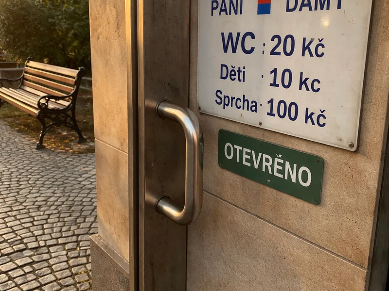 Toaleta pro zákazníky – Pražákova, Štýřice