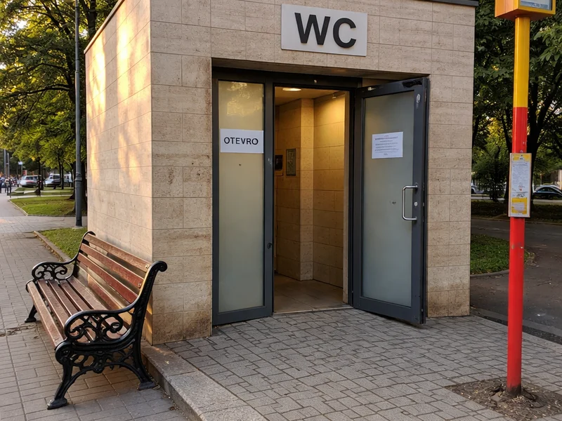 Public Toilet – Milénova, Lesná