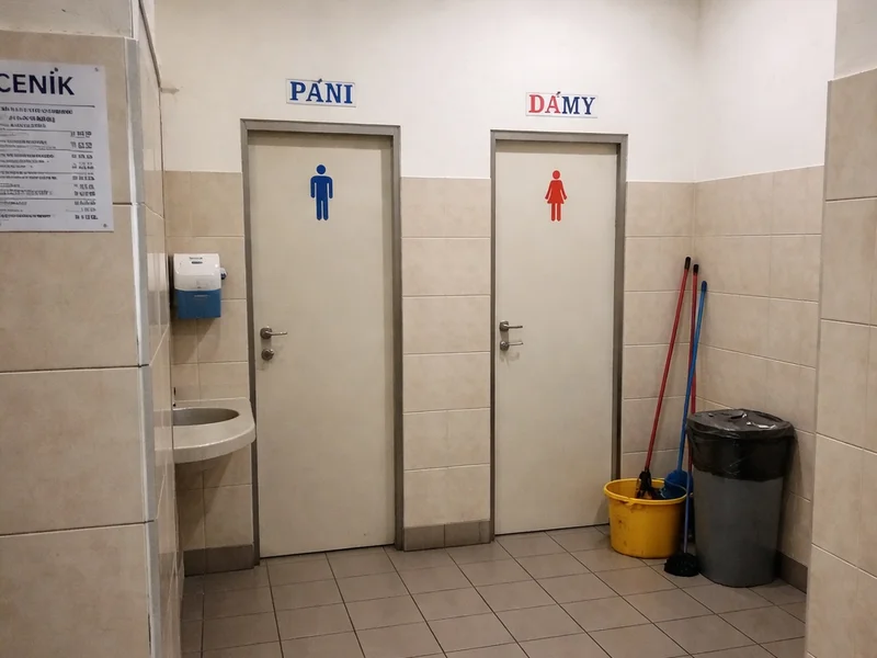 Veřejné WC – Bauerova, Pisárky (u místa Riviéra)