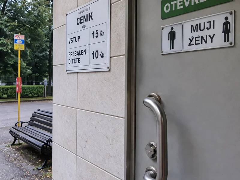 Public Toilet – Björnsonův sad, Veveří