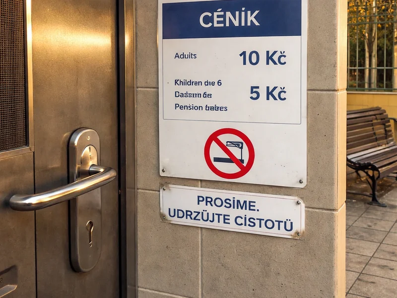 Veřejné WC – Dominikánská, Brno-město (u místa Velký Špalíček)