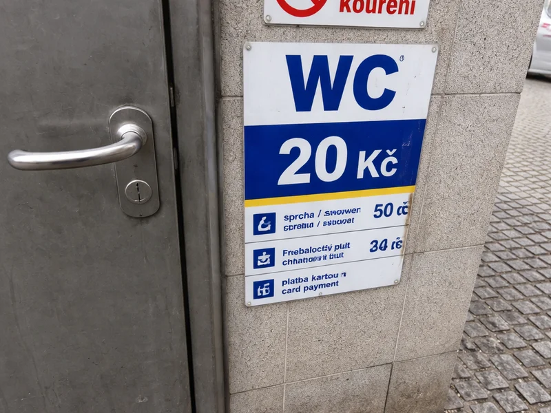 Toaleta pro zákazníky – U Zoologické zahrady, Brno-Bystrc