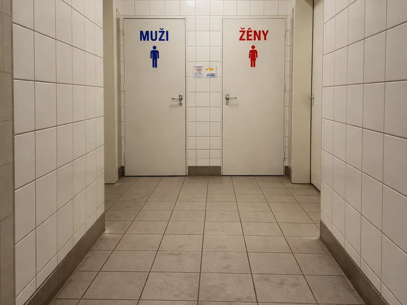 Public Toilet – Tankáč trail, Pisárky