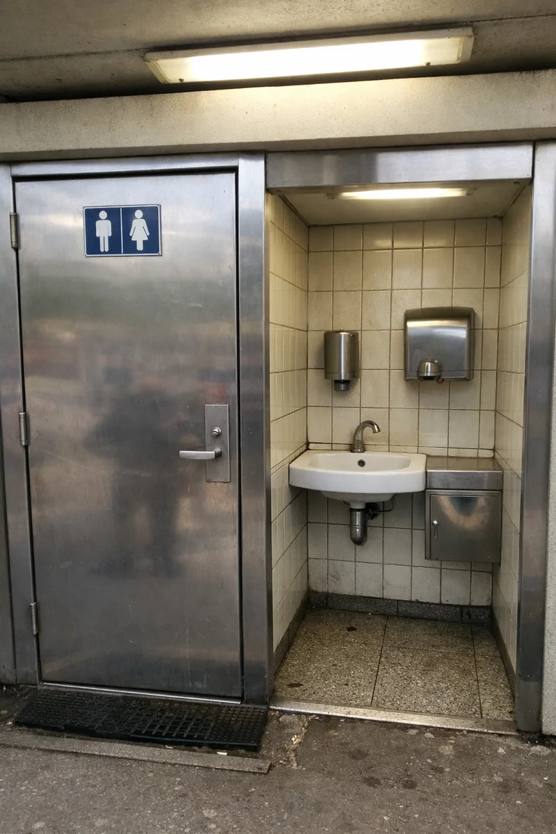Veřejné WC – Praha-Holešovice