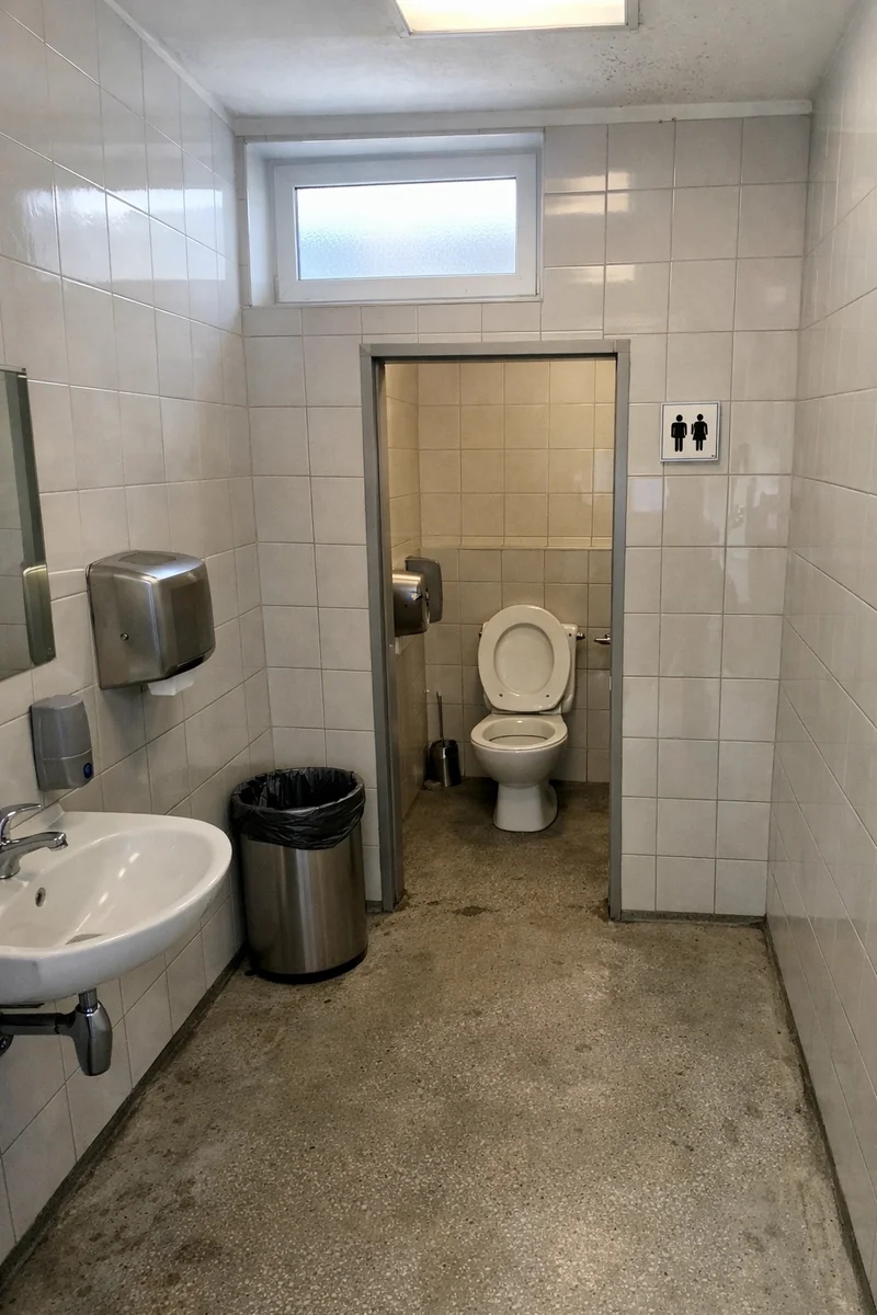 Public WC — Rajská zahrada