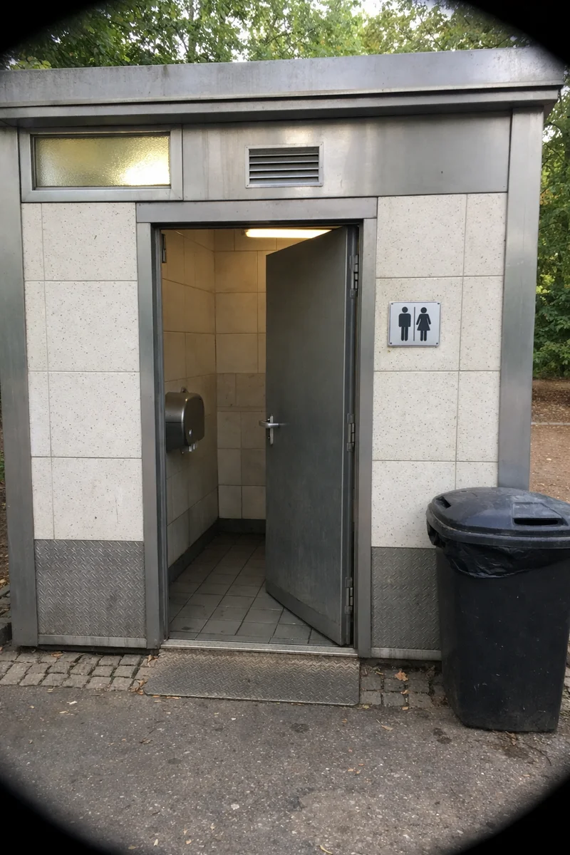 Veřejné WC – Riegrovy sady