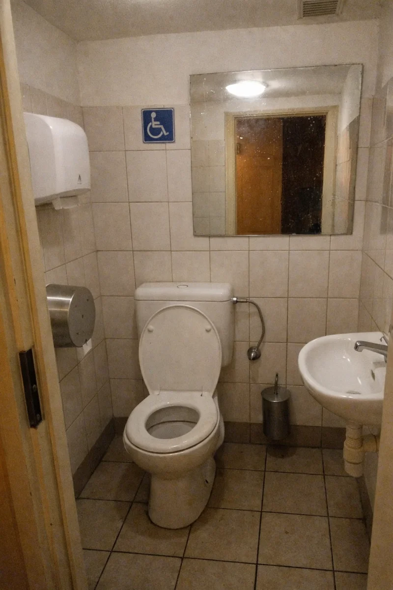 Veřejné WC – Výstaviště Holešovice